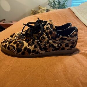 Gola for J Crew Bullet Leopard Sneaker 8